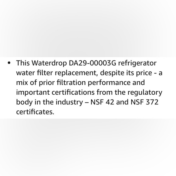 Three Refrigerator Filters Waterdrop WD-F118 Replacement for Samsung - Picture 2 of 6